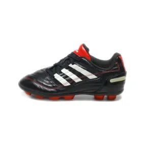 Adidas Soccer Sport Shoes Leather Black Colour For Kids